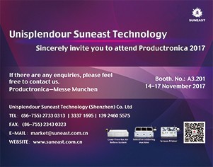 旭彩网将携SMT装备征战德国Productronica 2017